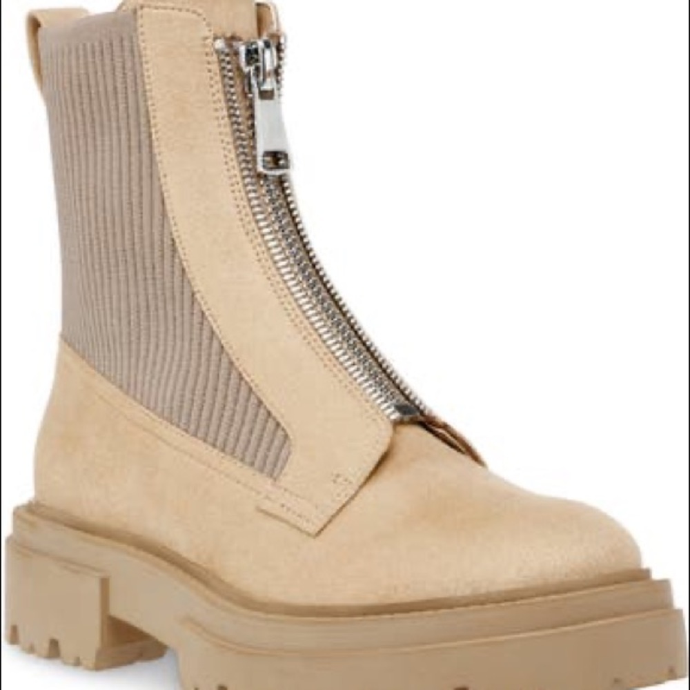 Steve Madden Aliyah Front-Zip Boot size 10